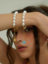 wearing Custom Stone Beaded Bracelets
